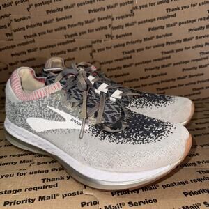 Brooks Womens Bedlam 1202721B137 Gray Running Shoes Sneakers Size 9.5